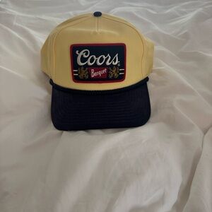 Banquet Yellow and Black Hat